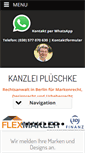 Mobile Screenshot of plueschke.de